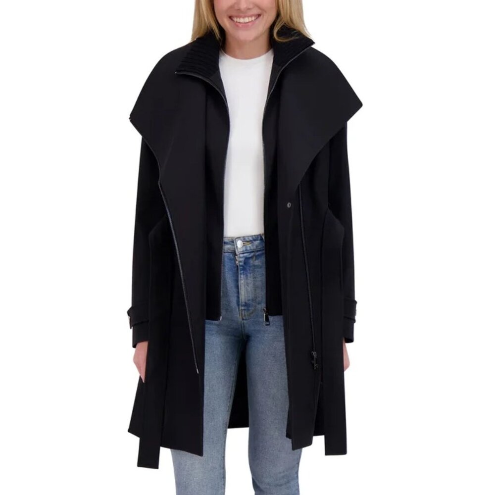 Halston Women's Belted‎ Trench Coat